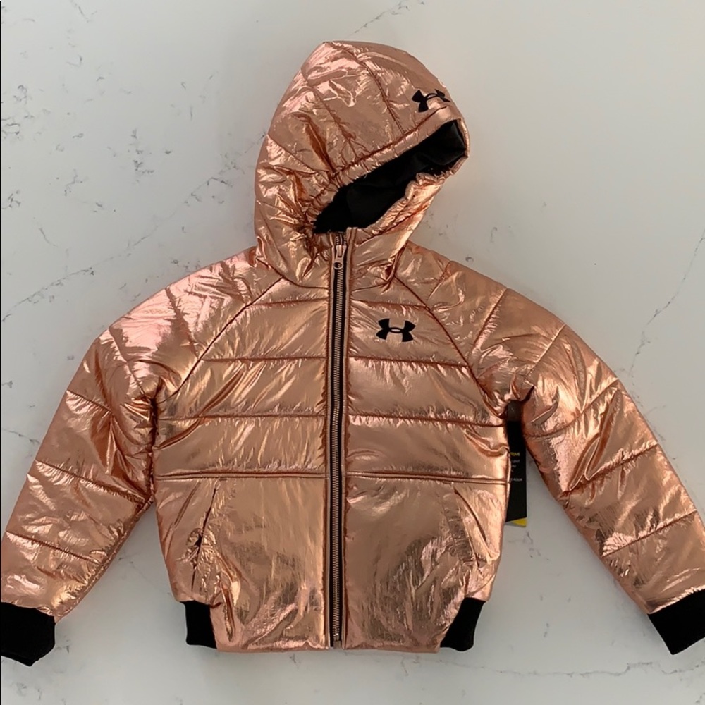 Under Armour Girls Jacket NWT - Picture 3 of 7